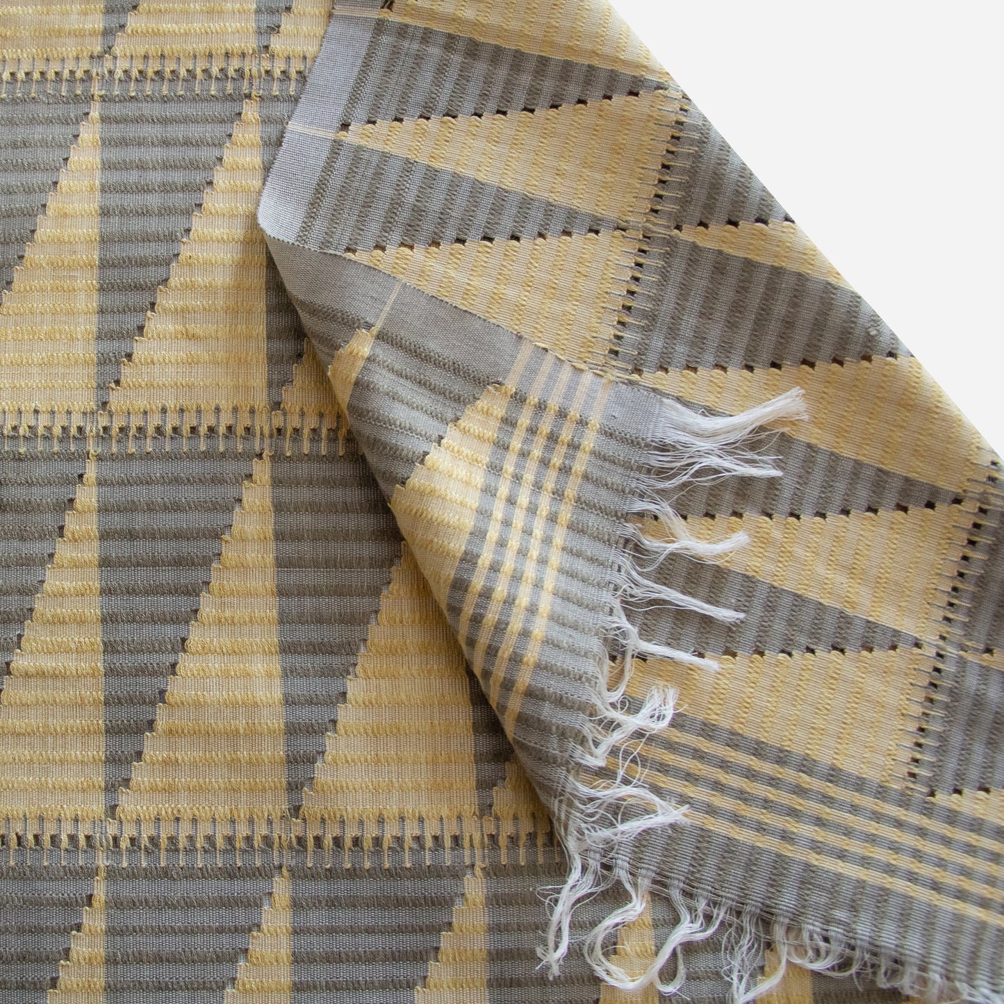 CHEMIN DE LIT TEINTURE NATURELLE RANGRANG - CITRON
