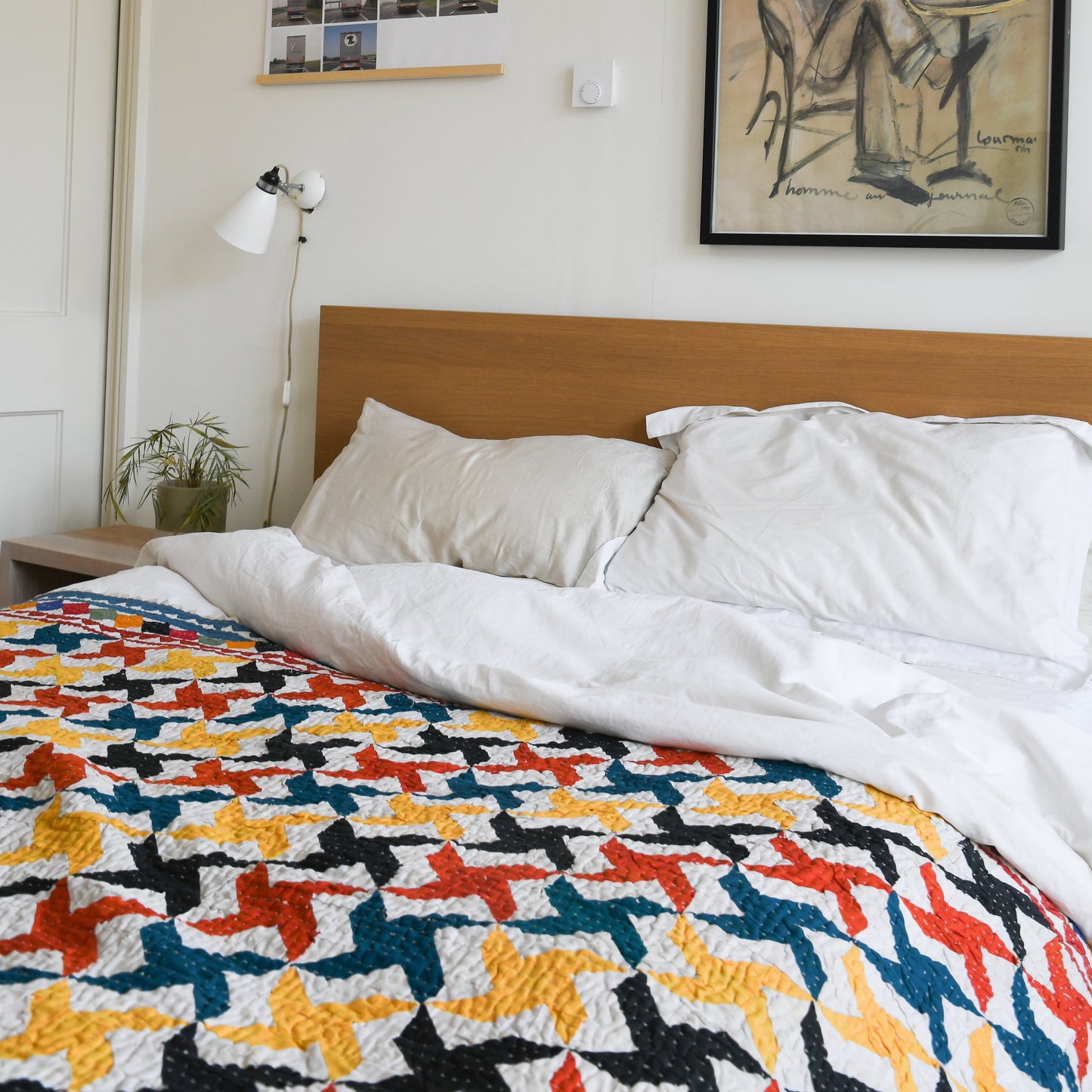 happiness vintage godhari quilt
