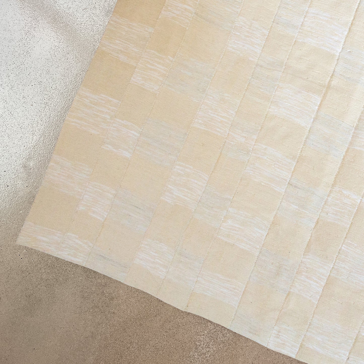ice natural dye handwoven rug