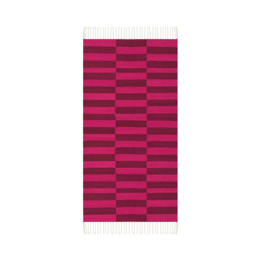 tapis naturel frais - roses
