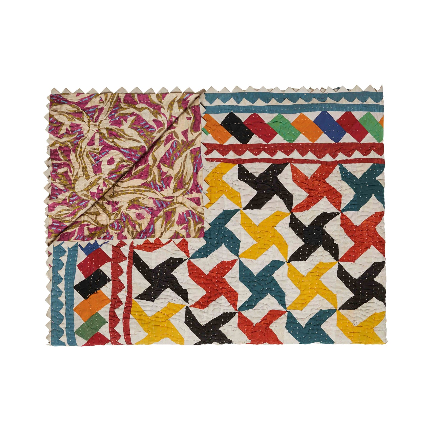 happiness vintage godhari quilt