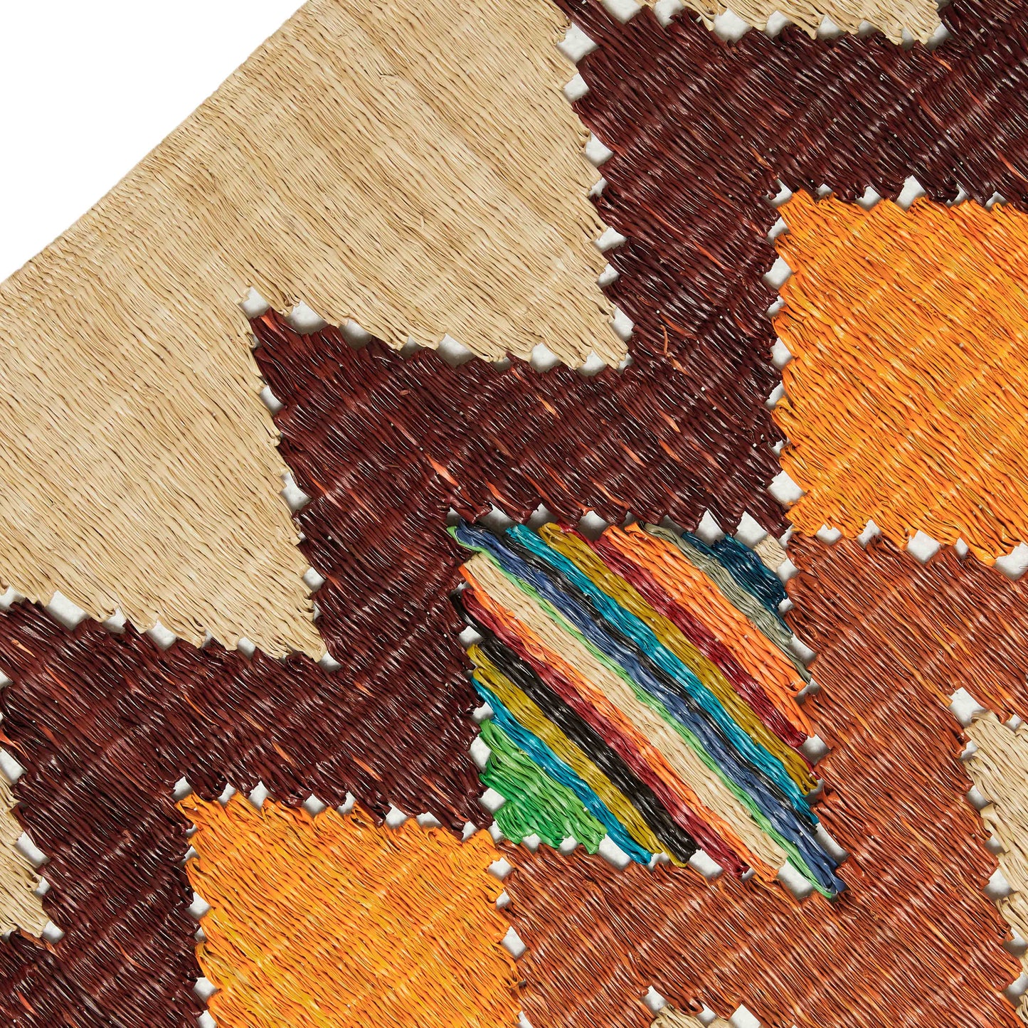 woven wall hanging #2 | intricate diamonds