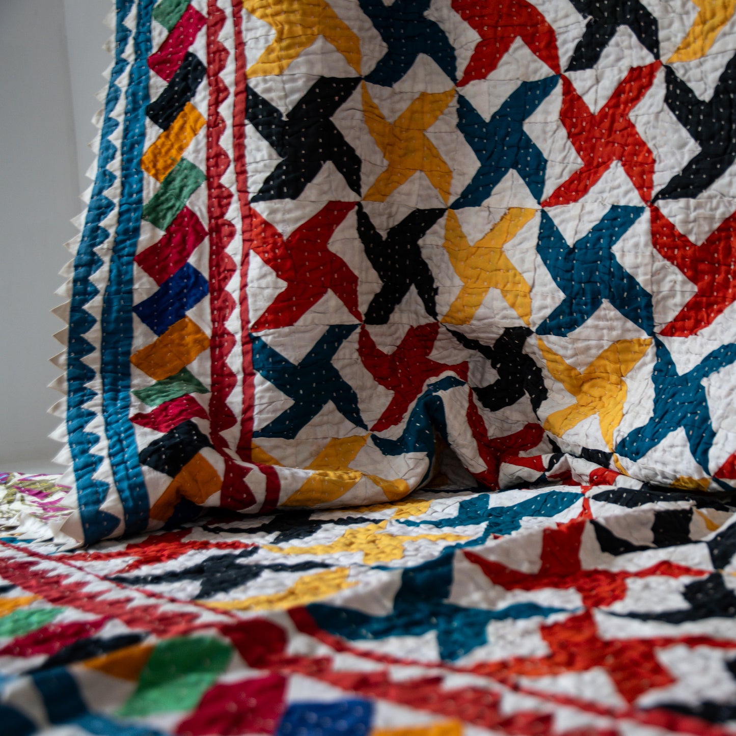 happiness vintage godhari quilt