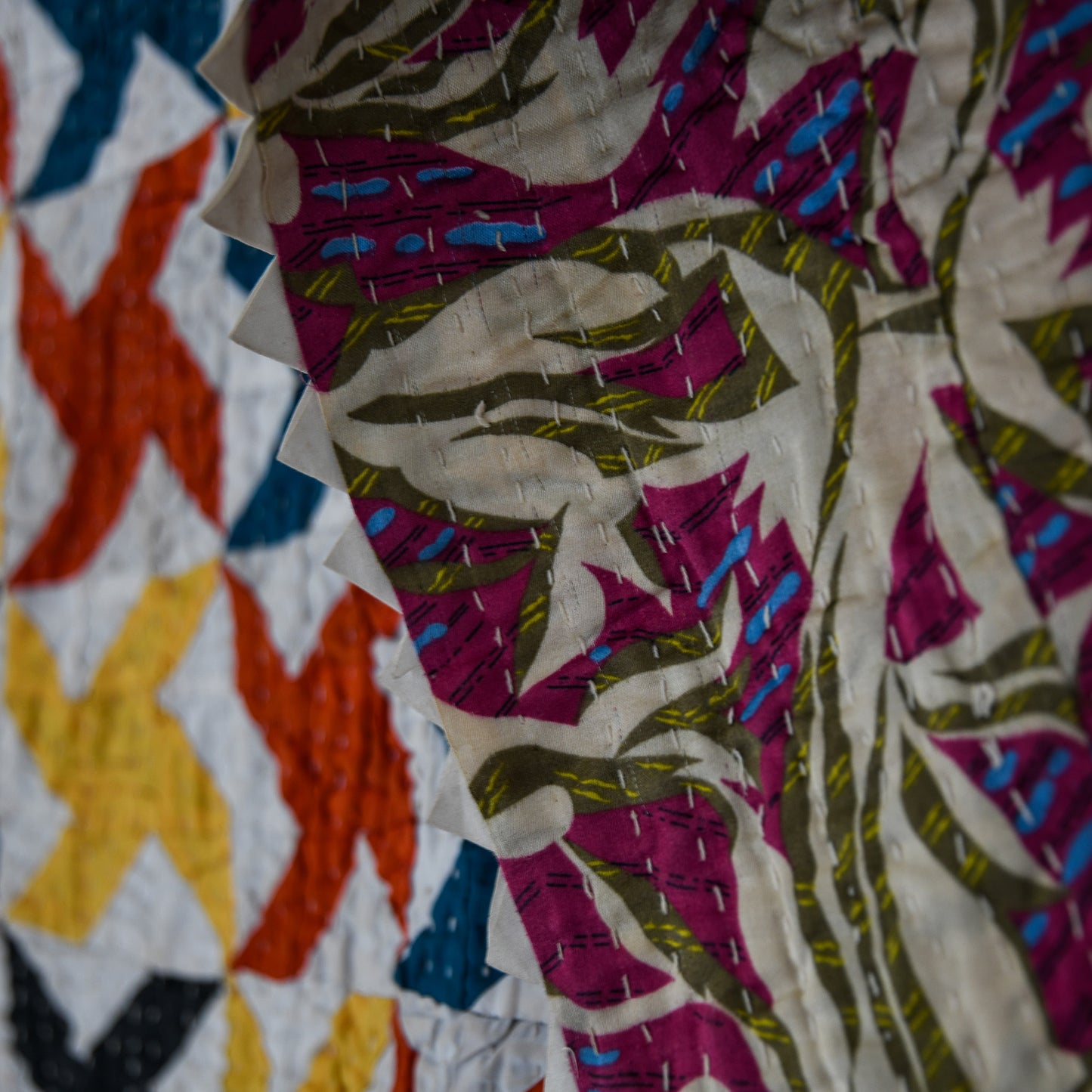 happiness vintage godhari quilt
