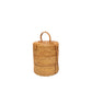 stacked handwoven tiffin storage