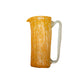 juicy handblown pitcher jug | flame