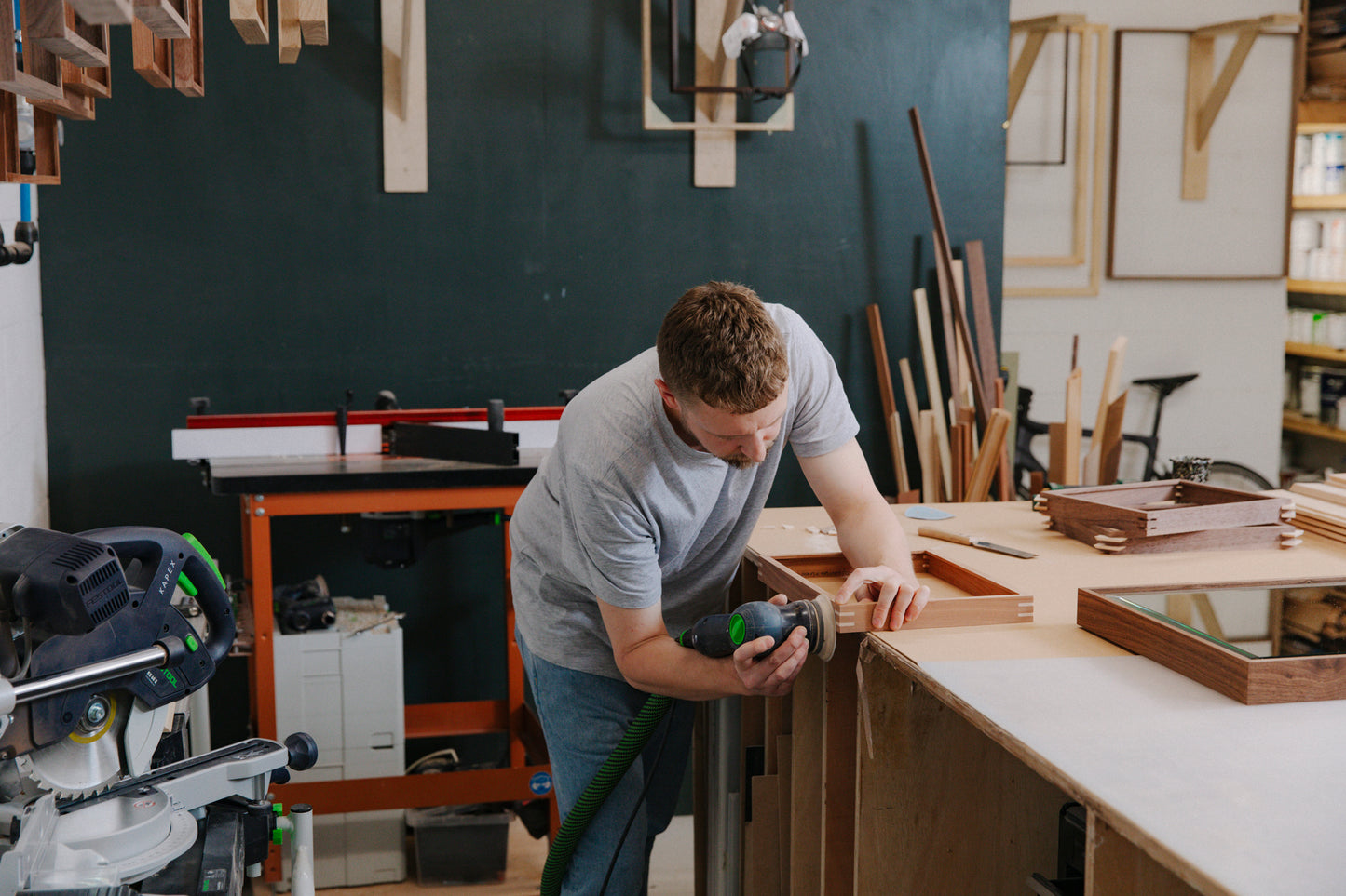 bevel hand-finished custom mirror