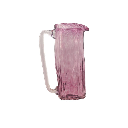 juicy handblown pitcher jug | fuschia