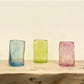 rainbow recycled handblown shot glasses | set of 6