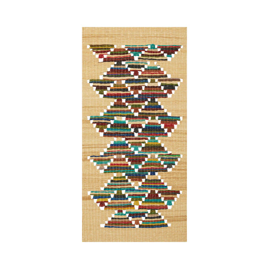 woven wall hanging #3 | abstract