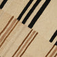 sound handwoven rug | black/brown/cream