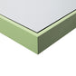 float hand-finished custom mirror - sage green