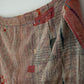 reversible vintage kantha throw | pink